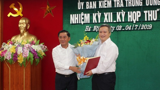 Ông Trần Tiến Hưng được luân chuyển làm Phó Bí thư Tỉnh ủy Hà Tĩnh
