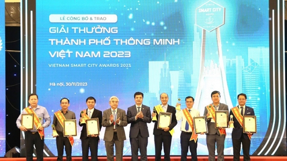 Vinh danh 32 giải thưởng Thành phố thông minh Việt Nam 2023