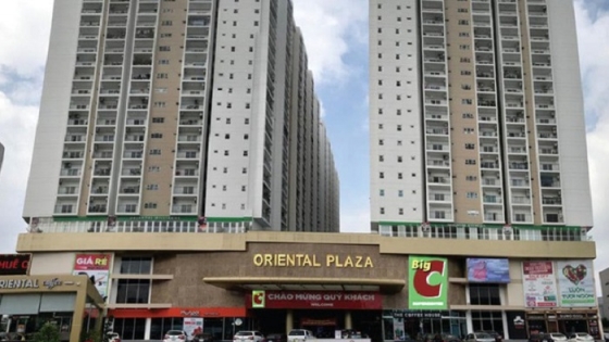 Cưỡng chế 43 căn hộ xây dựng sai phép tại chung cư Oriental Plaza