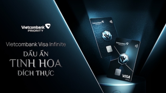 Vietcombank ra mắt thẻ tín dụng Vietcombank Visa Infinite