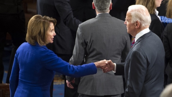 Chủ tịch Hạ viện Nancy Pelosi ủng hộ ông Joe Biden làm Tổng thống Mỹ