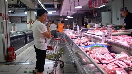 Xe điện vừa bị áp thuế, Trung Quốc điều tra thịt lợn châu Âu