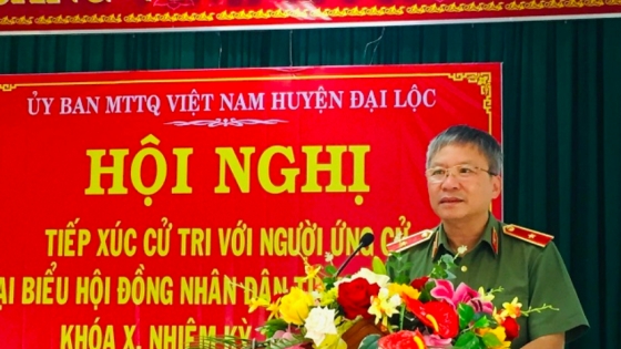 Thiếu tướng Nguyễn Đức Dũng làm Chủ tịch Hội đồng nhân dân tỉnh Quảng Nam