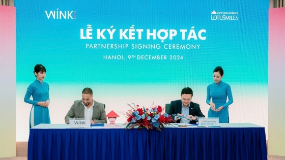 Vietnam Airlines ‘bắt tay’ Wink Hotels tạo hệ sinh thái du lịch