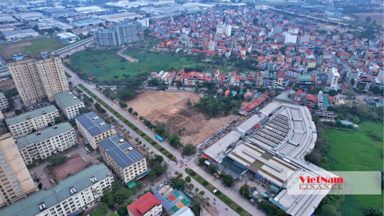 Khảo sát khu đất xây nhà ở xã hội 18 triệu/m2 tại Đông Anh - Hà Nội