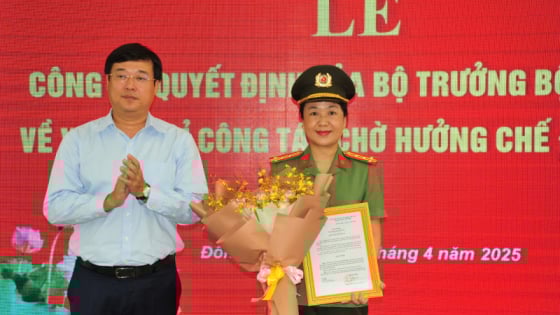 Nữ đại tá 48 tuổi được giao quyền phụ trách Công an tỉnh Đồng Tháp