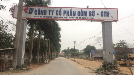 Gốm sứ Thanh Hà bị phong toả tài khoản, truy thu gần 2 tỷ tiền thuế