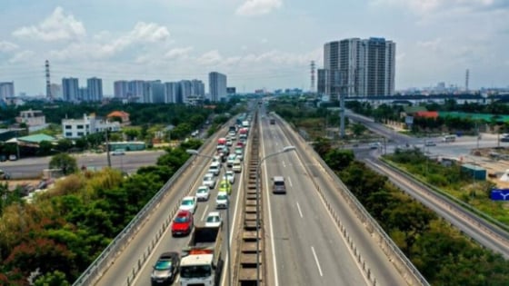 Ngày 19/8, bắt đầu mở rộng Cao tốc TP.HCM - Long Thành lên 10 làn xe