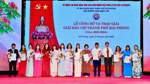 Phóng viên VietnamFinance đạt Giải báo chí TP. Hải Phòng