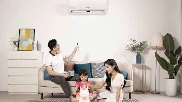 Gia đình trẻ mua nhà lần đầu: Ưu tiên gì khi chọn mua điều hòa?