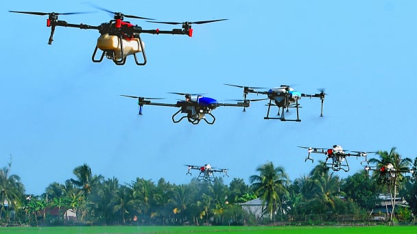 Đánh thức những miền đất: Ứng dụng Flycam trong sản xuất nông nghiệp