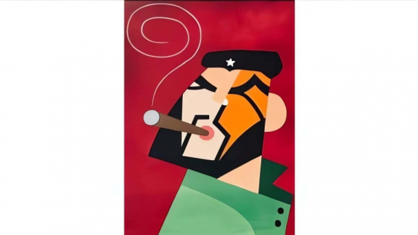 Bán thành công tranh chân dung Che Guevara để góp sức dự án đền thờ Kẻ Gỗ