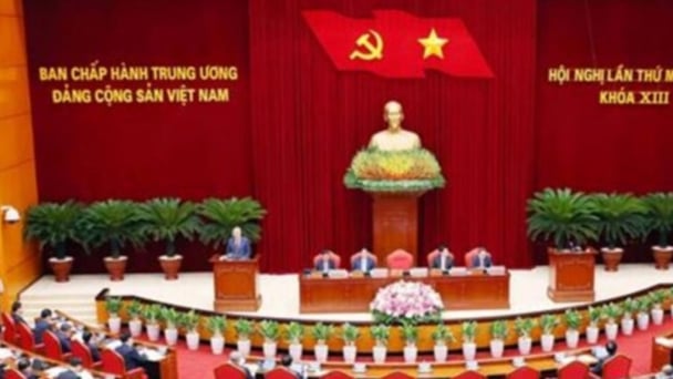 Ngày làm việc thứ nhất Hội nghị lần thứ 12 Ban Chấp hành Trung ương Đảng khóa XIII