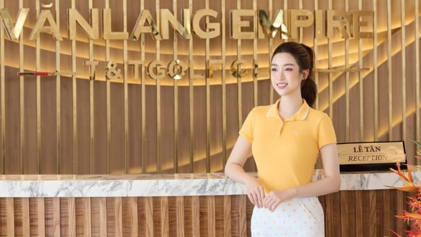 Hoa hậu Đỗ Mỹ Linh trở thành Đại sứ thương hiệu Văn Lang Empire T&T Golf Club 