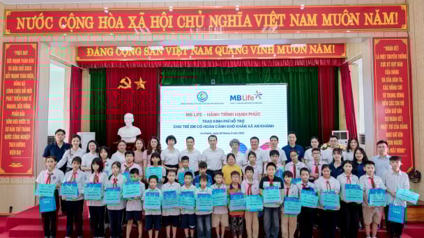 'MB Life - Hành trình hạnh phúc”: Hỗ trợ cho trẻ em có hoàn cảnh khó khăn