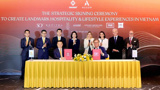 Sun Group và Accor bổ sung gần 6.000 phòng khách sạn, căn hộ dịch vụ cao cấp đón đầu APEC 2027