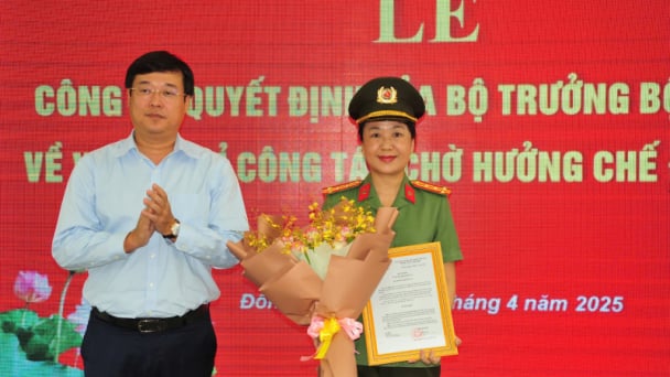 Nữ đại tá 48 tuổi được giao quyền phụ trách Công an tỉnh Đồng Tháp