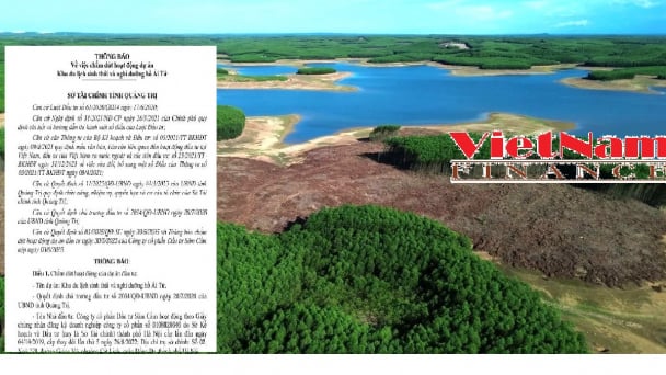 Quảng Trị: Chấm dứt dự án du lịch sinh thái nghỉ dưỡng Hồ Ái Tử