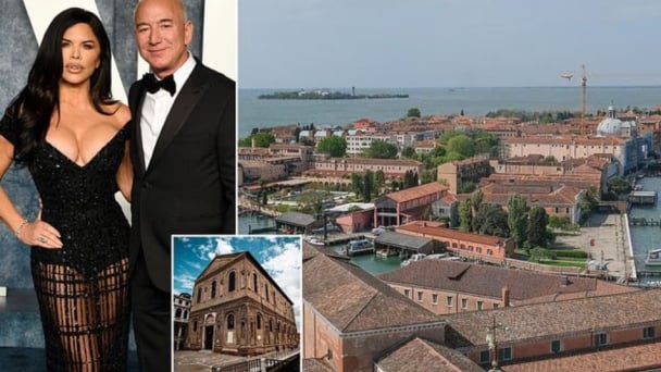 Đám cưới của tỷ phú Jeff Bezos vấp phải làn sóng phản đối ở Venice