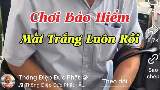 Tung tin ‘chơi bảo hiểm, mất trắng tiền’ bị phạt 7,5 triệu đồng