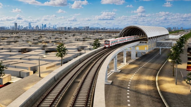 TP.HCM: Khoanh vùng 5 khu đô thị TOD bám Metro số 2