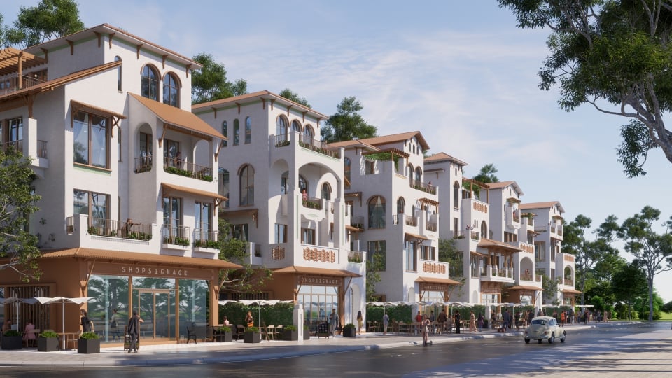Phân khu Casa tại Blanca City: mỗi ngôi nhà một dấu ấn riêng