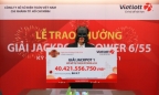 Trúng giải Jackpot hơn 40 tỷ đồng, nữ nhân viên ngân hàng nghỉ việc