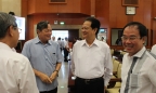 Nguyên Thủ tướng Nguyễn Tấn Dũng dự hội nghị cán bộ ở TP HCM
