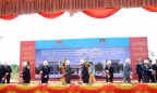 Chủ tịch Hà Nội dự lễ khởi công trụ sở Sở Tư pháp và Viện Kiểm sát Thủ đô Viêng Chăn