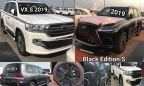 Toyota Land Cruiser 2019 và Lexus LX 570 Black Edition S chính thức lộ diện
