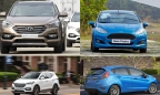 Hyundai Santa Fe thế hệ cũ và Ford Fiesta giảm giá ‘khủng’