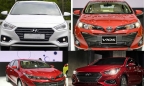 Phân khúc sedan hạng B: Hyundai Accent cho Toyota Vios ‘hít khói’