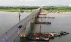 Cận cảnh dự án cầu Vĩnh Tuy 2 sau 8 tháng thi công