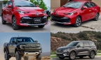 Toyota, Hyundai, Ford dẫn đầu lượng xe bán nhiều nhất thị trường Việt Nam nửa đầu năm 2023