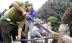 Ninh Bình: Chính thức tháo dỡ công trình ‘khủng’ xây trái phép tại Tràng An
