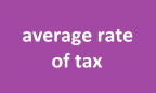 Thuế suất bình quân là gì?