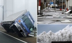 Siêu bão Jebi tấn công Nhật Bản, thương vong gia tăng