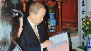 Thực hư thông tin ông Ban Ki Moon về Việt Nam nhận họ hàng?