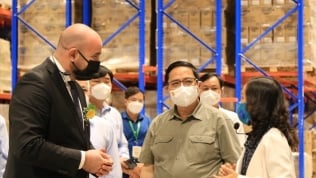 Thủ tướng dự lễ khánh thành nhà máy sản xuất tã 250 triệu USD tại Bình Phước