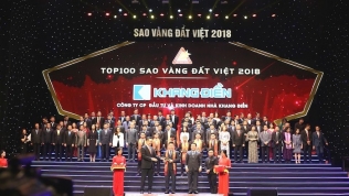 Vinh danh các doanh nghiệp đạt giải thưởng Sao Vàng đất Việt 2018