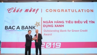 BAC A BANK chính thức được vinh danh ‘Ngân hàng tiêu biểu về tín dụng xanh’