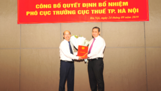 Ông Nguyễn Tiến Trường giữ chức Phó cục trưởng Cục Thuế TP. Hà Nội