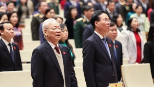Tổng bí thư Nguyễn Phú Trọng dự khai mạc Kỳ họp bất thường thứ 5, Quốc hội khóa XV