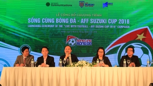 VOV và VTC3 sẽ là hai kênh phát sóng chính thức giải bóng đá AFF Suzuki Cup 2018
