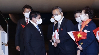 Thủ tướng Phạm Minh Chính bắt đầu chuyến thăm chính thức Nhật Bản