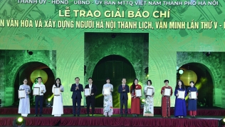 35 tác phẩm đạt giải báo chí về phát triển văn hóa và xây dựng người Hà Nội