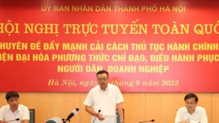 Chủ tịch UBND TP. Hà Nội: 'Con người là mấu chốt trong cải cách hành chính'