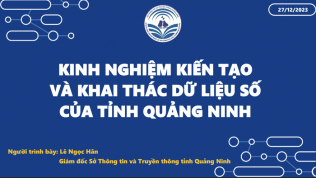 Quảng Ninh: 100% người dân có kho dữ liệu số cá nhân khi thực hiện TTHC