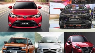 10 ô tô bán chạy nhất Việt Nam đầu 2018: Vios và Mazda 3 chưa có đối thủ