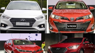 Phân khúc sedan hạng B: Hyundai Accent cho Toyota Vios ‘hít khói’
